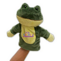 Custom Plush Frog Hand Puppet